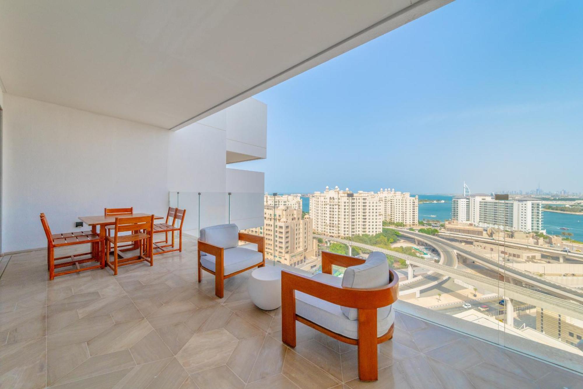 Eden'S Homes & Villas - Five Palm Residences Penthouses Dubai Exteriör bild