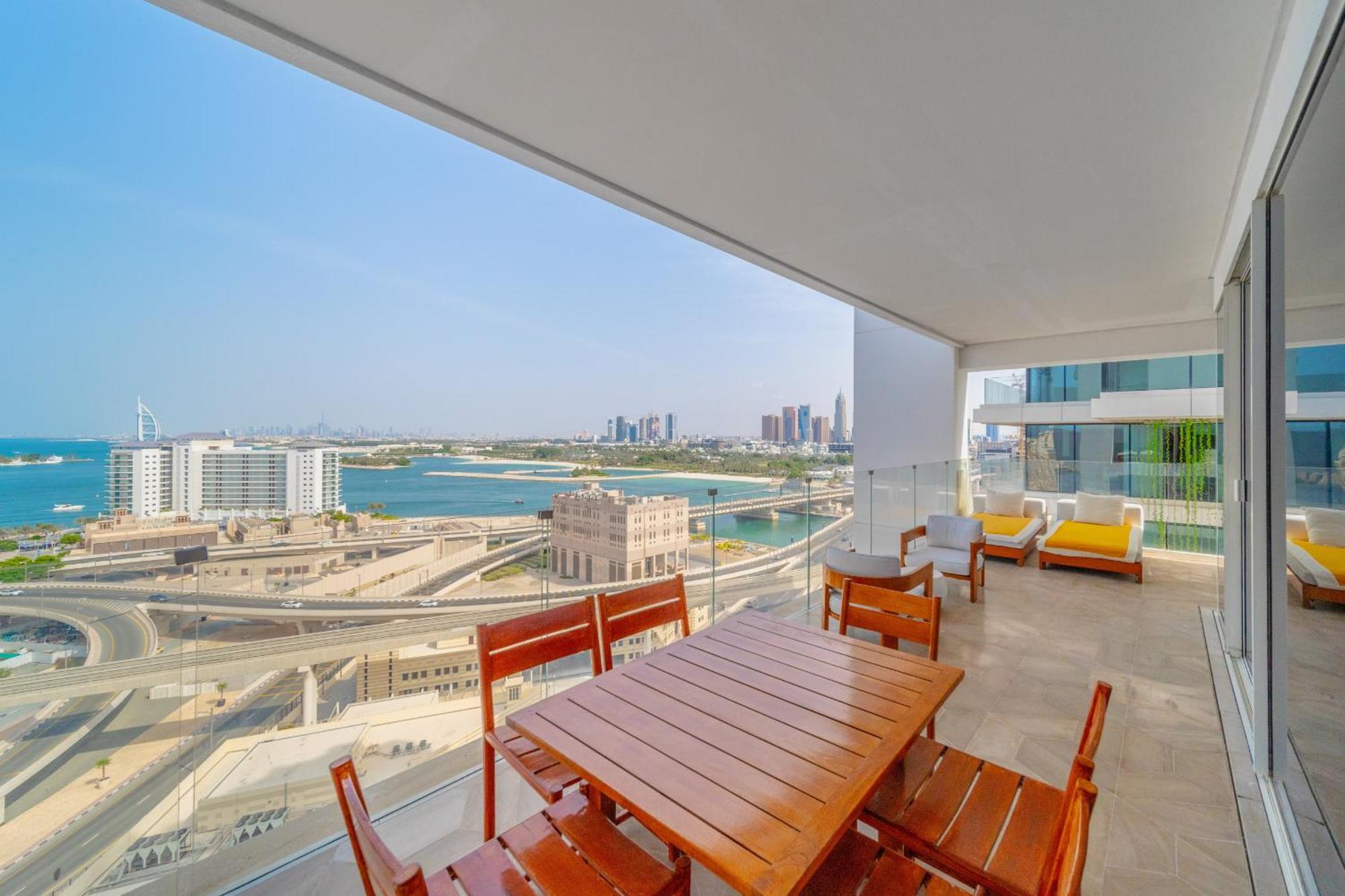 Eden'S Homes & Villas - Five Palm Residences Penthouses Dubai Exteriör bild